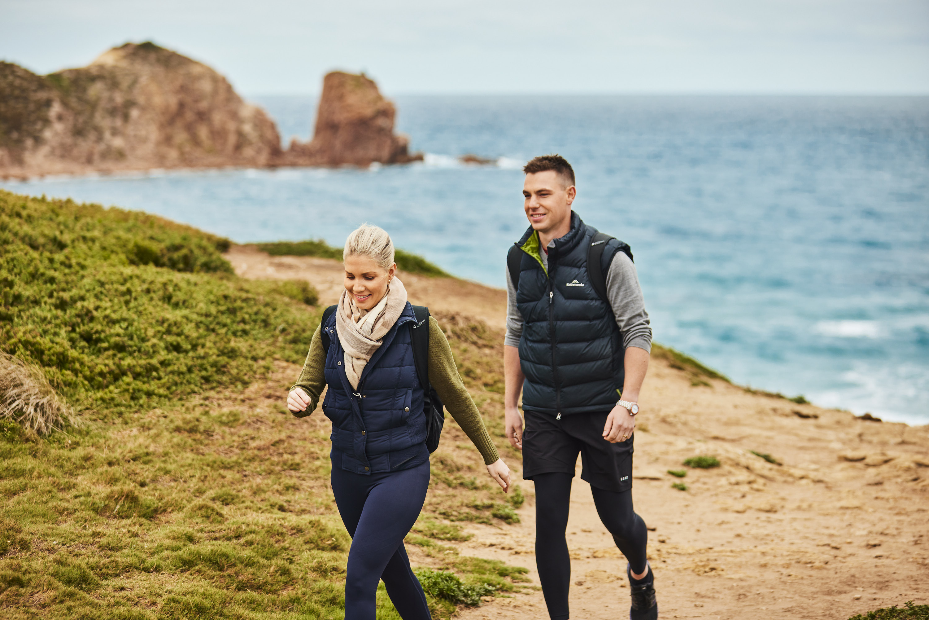 Couple Hiking Cape Woolamai