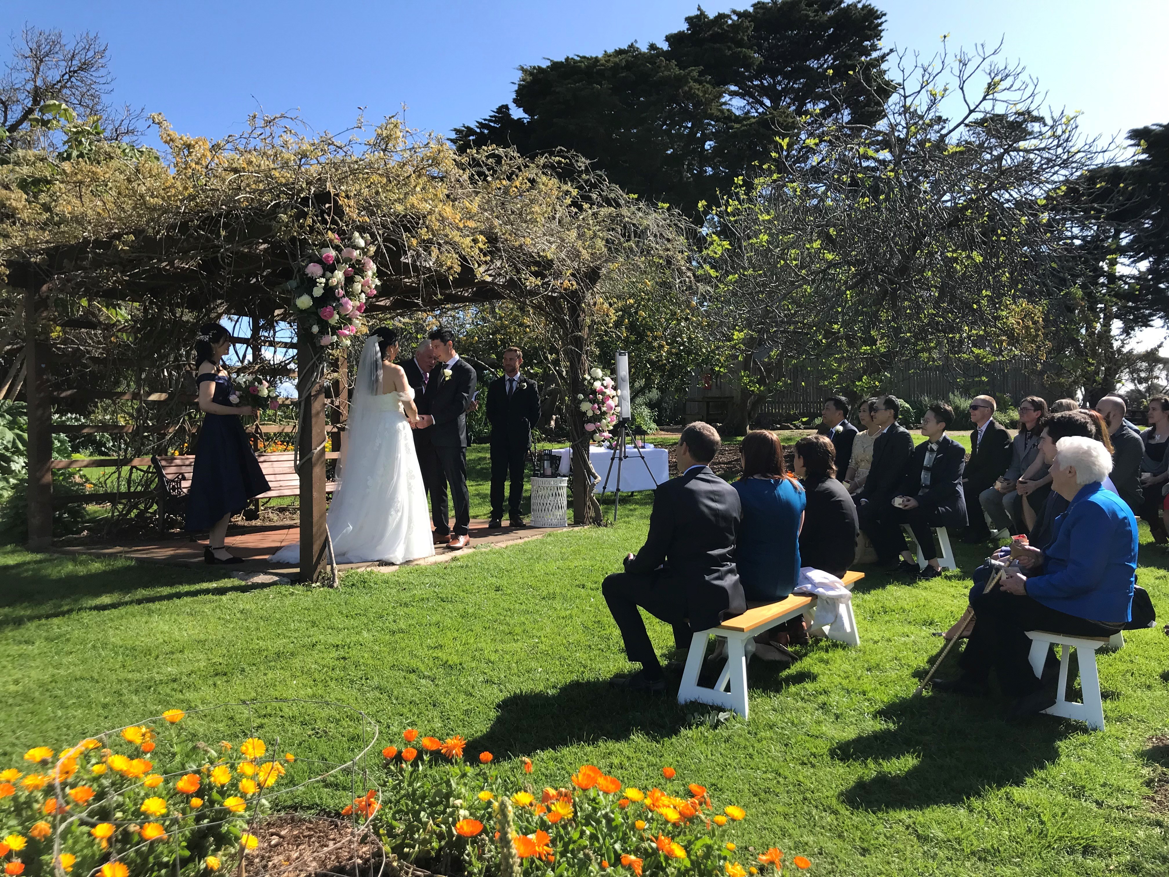 Churchill Island Hailey ceremony