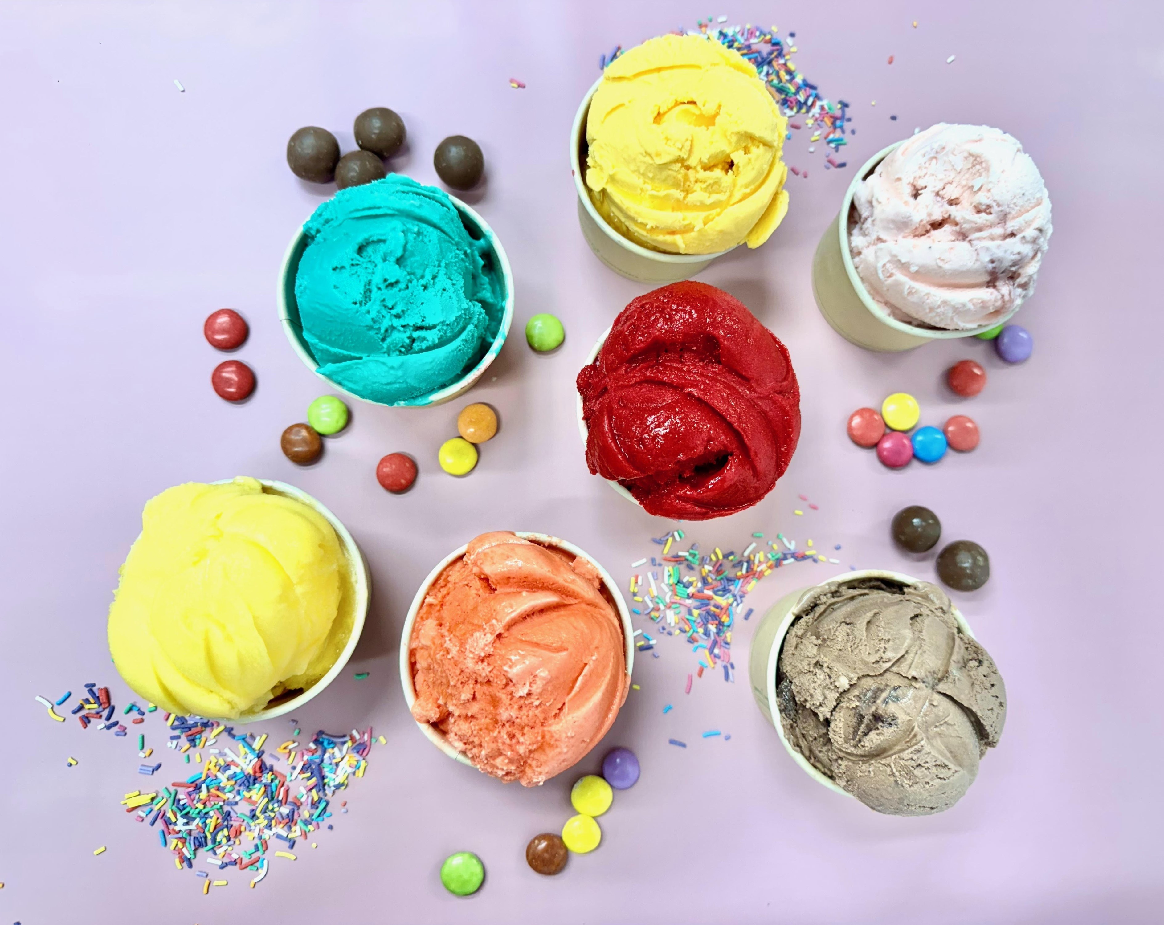 Sweet N Sassy landscape ice cream