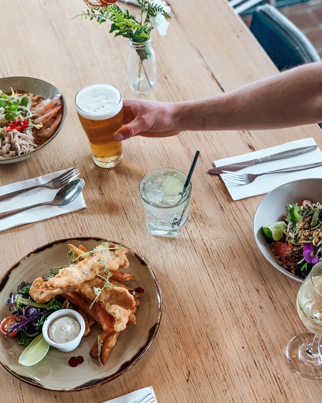 Table spread HOTEL PHILLIP ISLAND