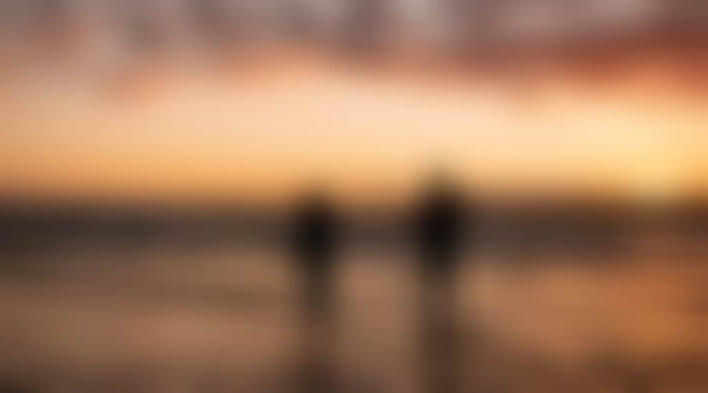 Couple Sunset Running Phillip Island