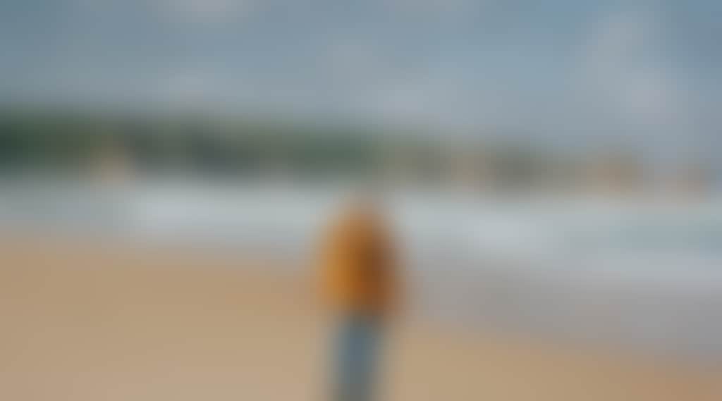 Walking Beach Phillip Island Winter